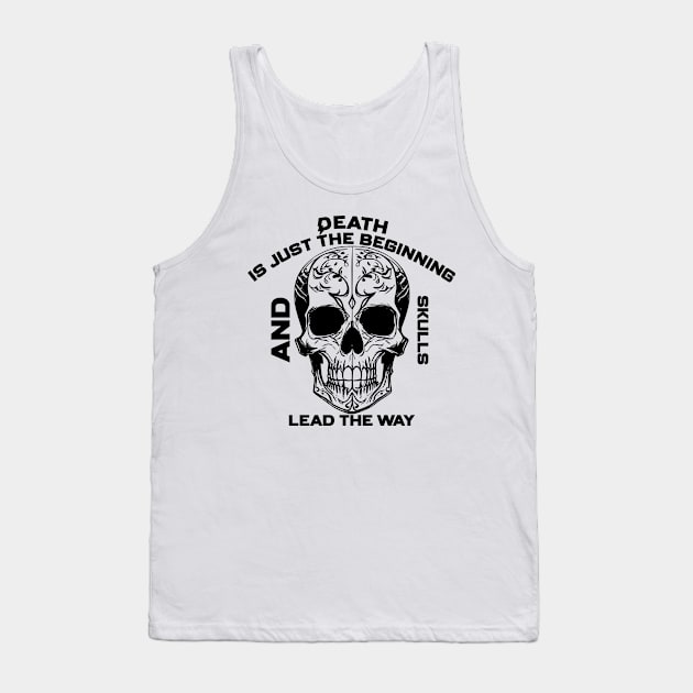 skull Tank Top by AOAOCreation